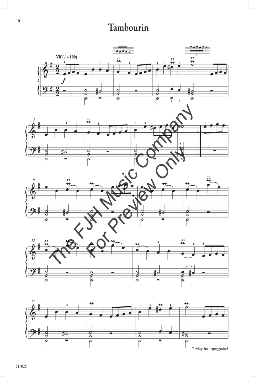 Jean-Philippe Rameau (selected works) Piano Solo scores gallery preview page 5