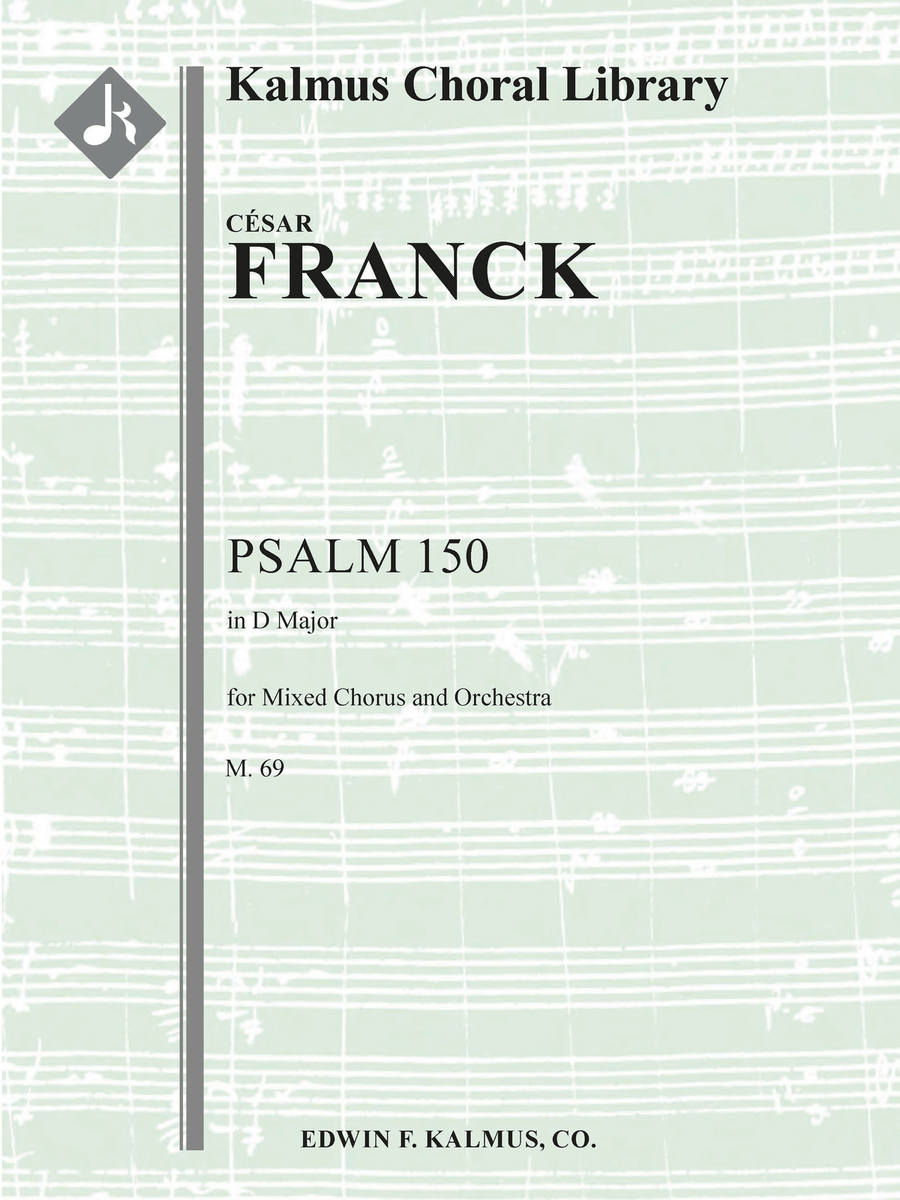 Psalm 150, M. 69 Psalm 150, M. 69 Choir scores gallery preview page 1