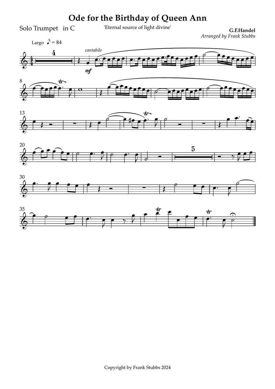 Eternal Source of Light Divine Brass Ensemble scores gallery preview page 5