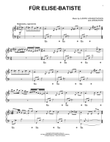 Fur Elise - Batiste