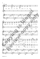 Be Thou My Vision (Choral Score) 4-Part scores gallery preview page 4