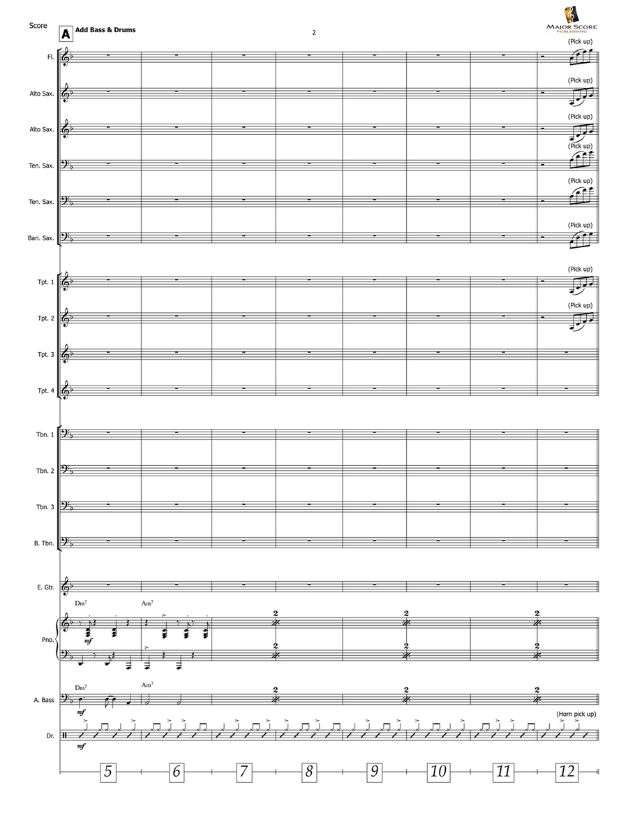 Take Five Jazz Ensemble scores gallery preview page 3