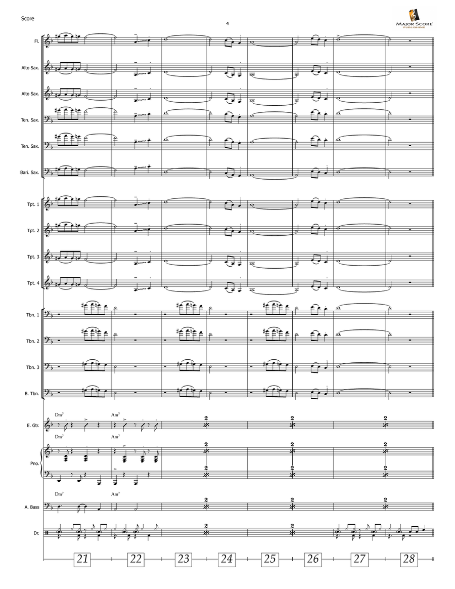 Take Five Jazz Ensemble scores gallery preview page 5