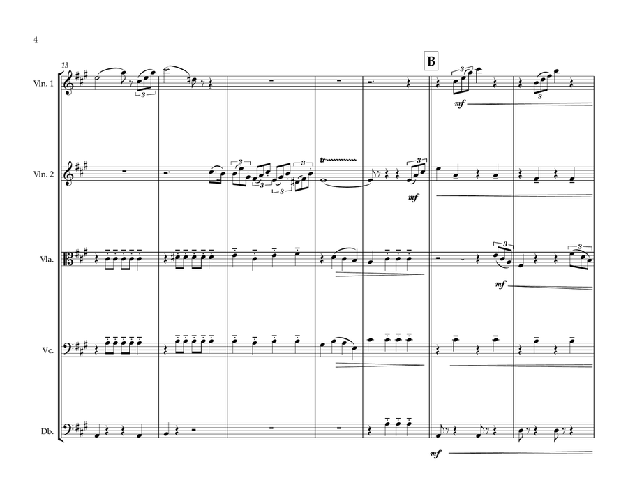 Urugyan National Anthem for String Orchestra String Orchestra scores gallery preview page 4