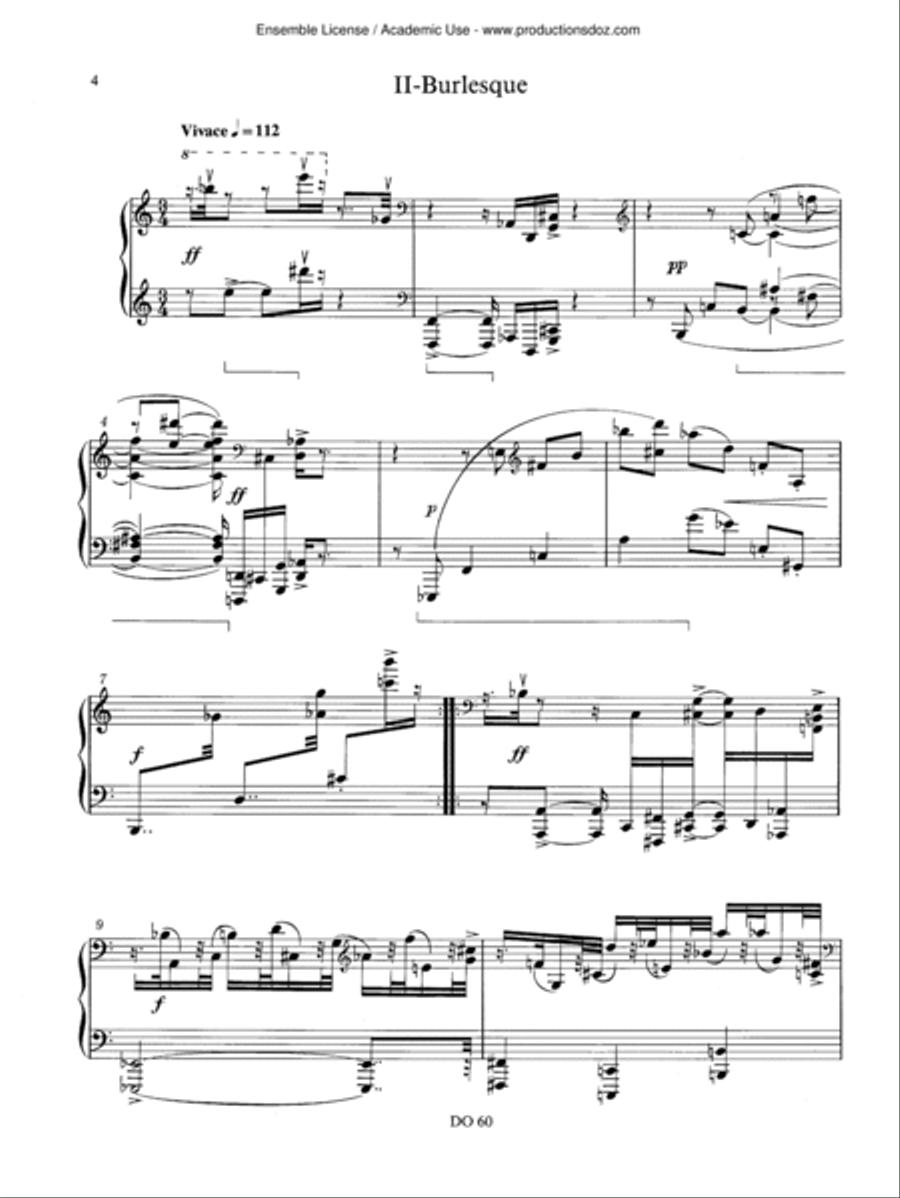Petite suite, op. 7 Petite suite, op. 7 Piano Solo scores gallery preview page 4