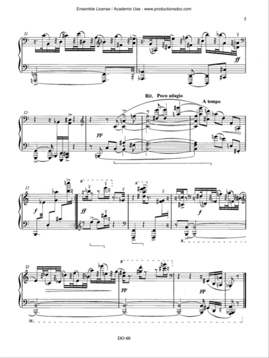 Petite suite, op. 7 Petite suite, op. 7 Piano Solo scores gallery preview page 5