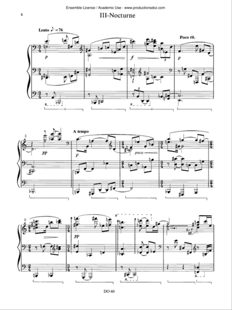 Petite suite, op. 7 Petite suite, op. 7 Piano Solo scores gallery preview page 6