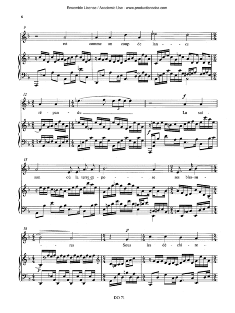 Quatrains Quatrains Voice Solo scores gallery preview page 6