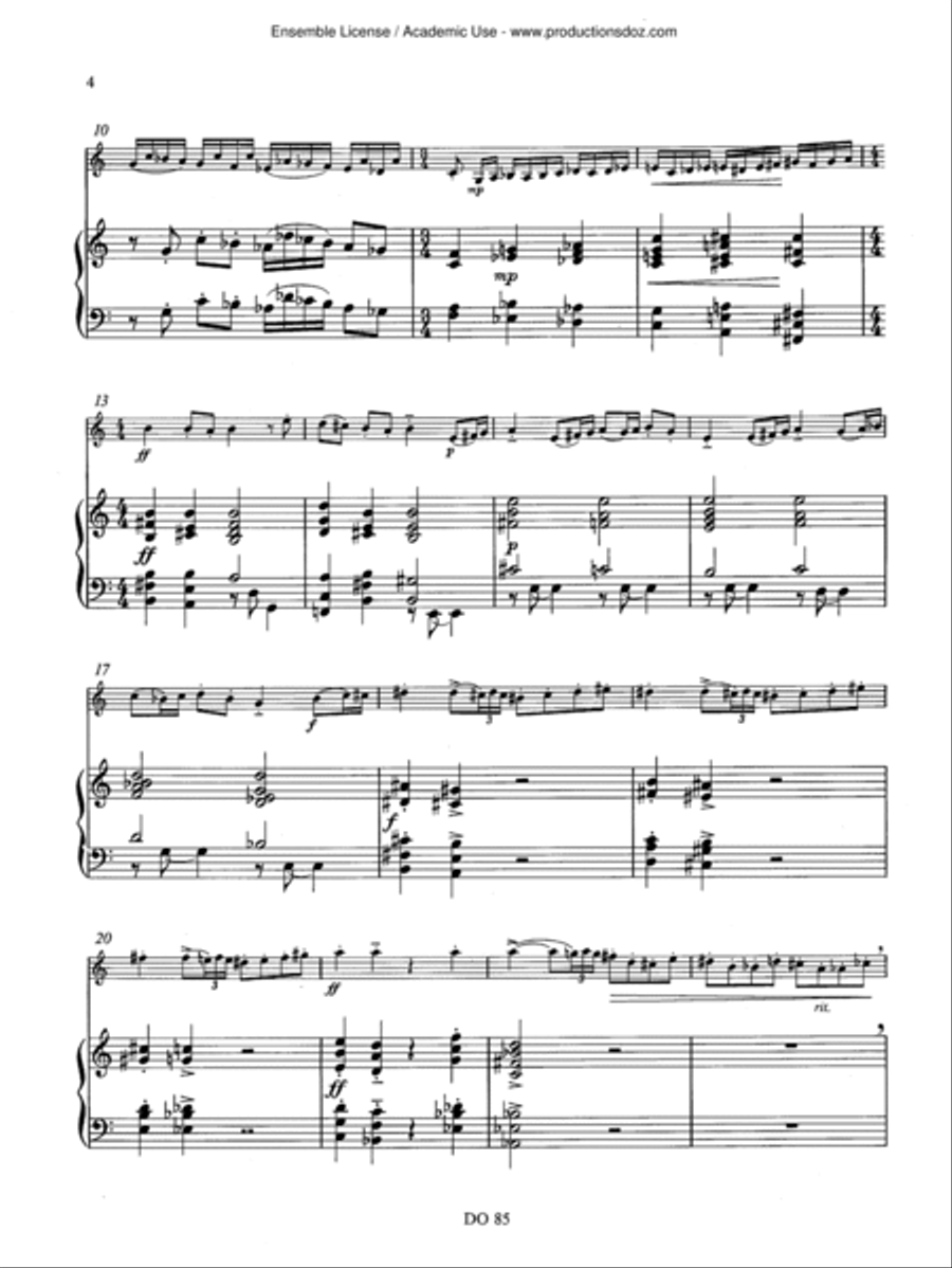Sonate Sonate Piano Accompaniment scores gallery preview page 4