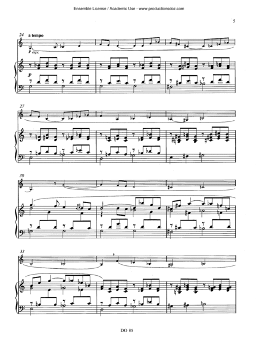 Sonate Sonate Piano Accompaniment scores gallery preview page 5