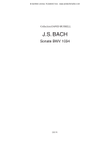 Sonate BWV 1034