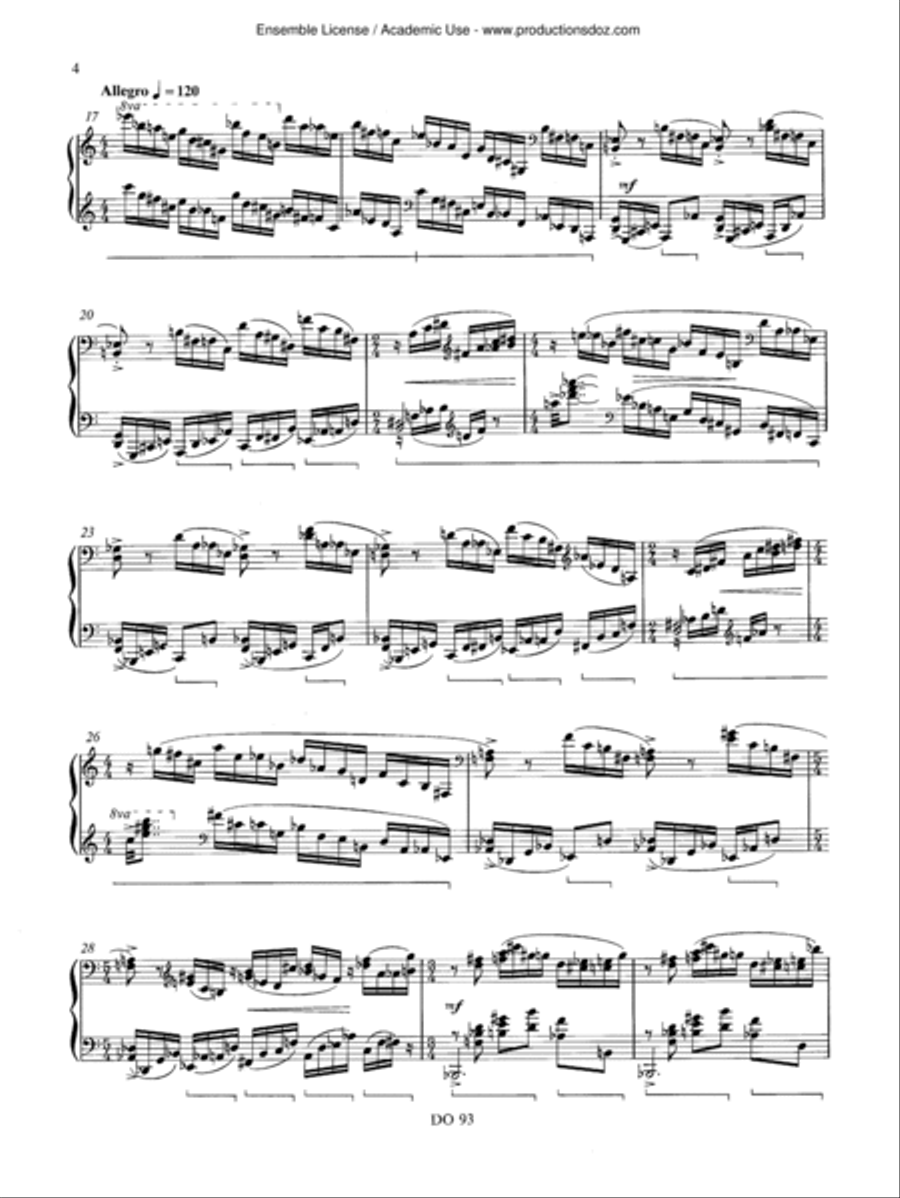 Sonate op. 35 Sonate op. 35 Piano Solo scores gallery preview page 4