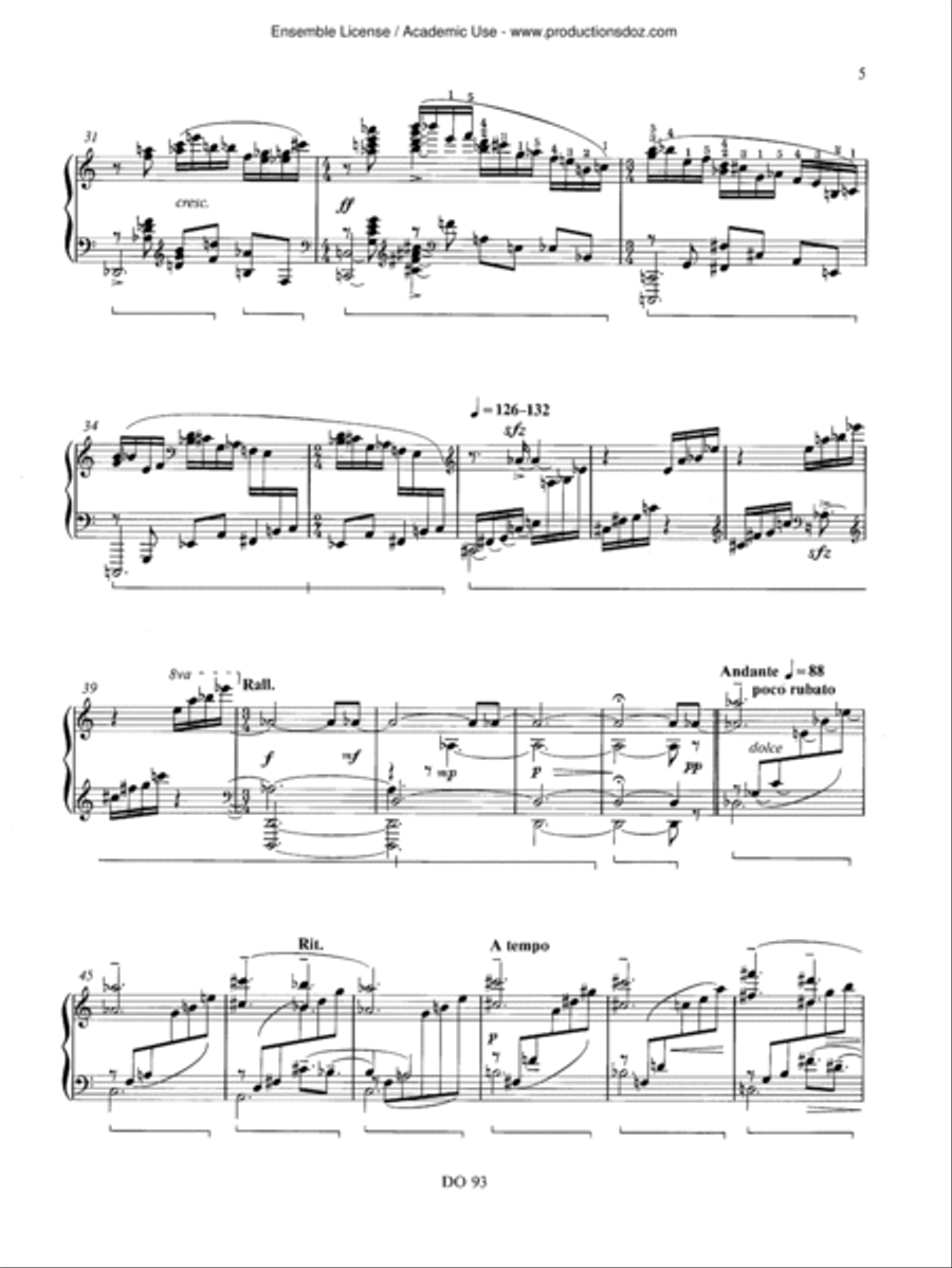 Sonate op. 35 Sonate op. 35 Piano Solo scores gallery preview page 5