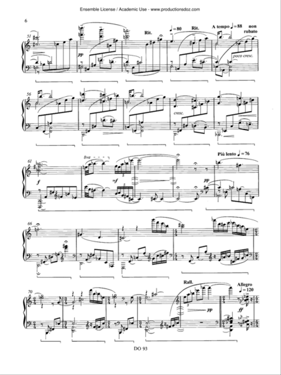 Sonate op. 35 Sonate op. 35 Piano Solo scores gallery preview page 6