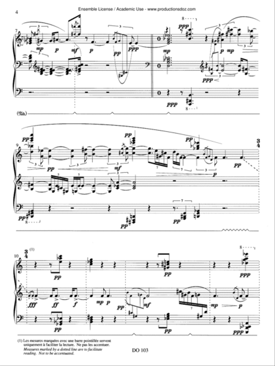 In the Stillness of the Seventh Autumn Piano Solo scores gallery preview page 4