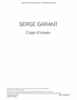 Cage d'oiseau