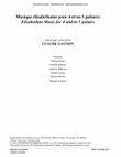 Musique élisabéthaine (4-5 guit.)