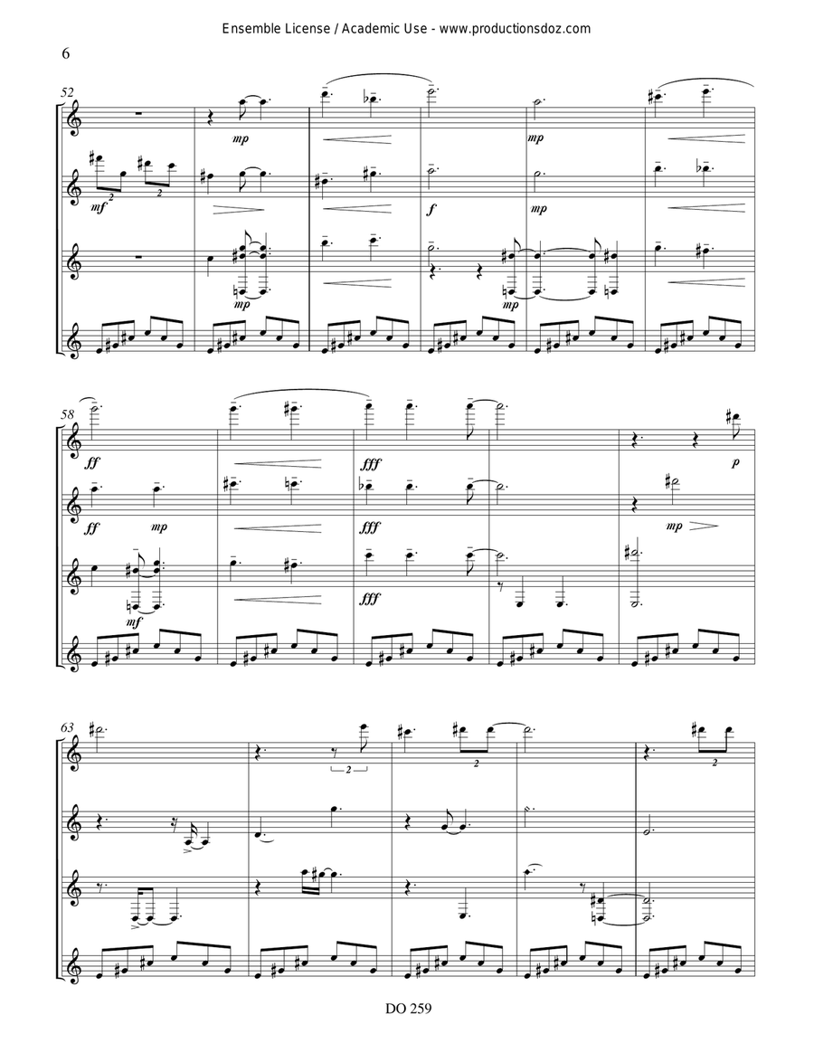 John Lennon Lay not John Lennon Lay not Guitar Ensemble scores gallery preview page 6