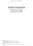 Concertino for guitar (score)