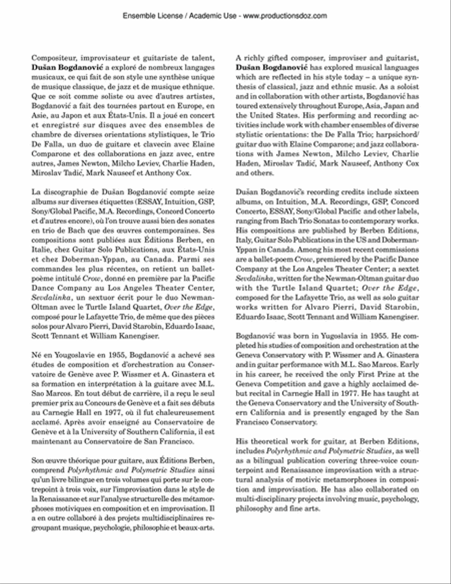 Book of the Unknown Standards Classical Guitar scores gallery preview page 2