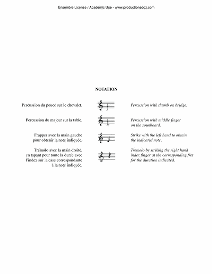 Variations sur un thème sibyllin Classical Guitar scores gallery preview page 2