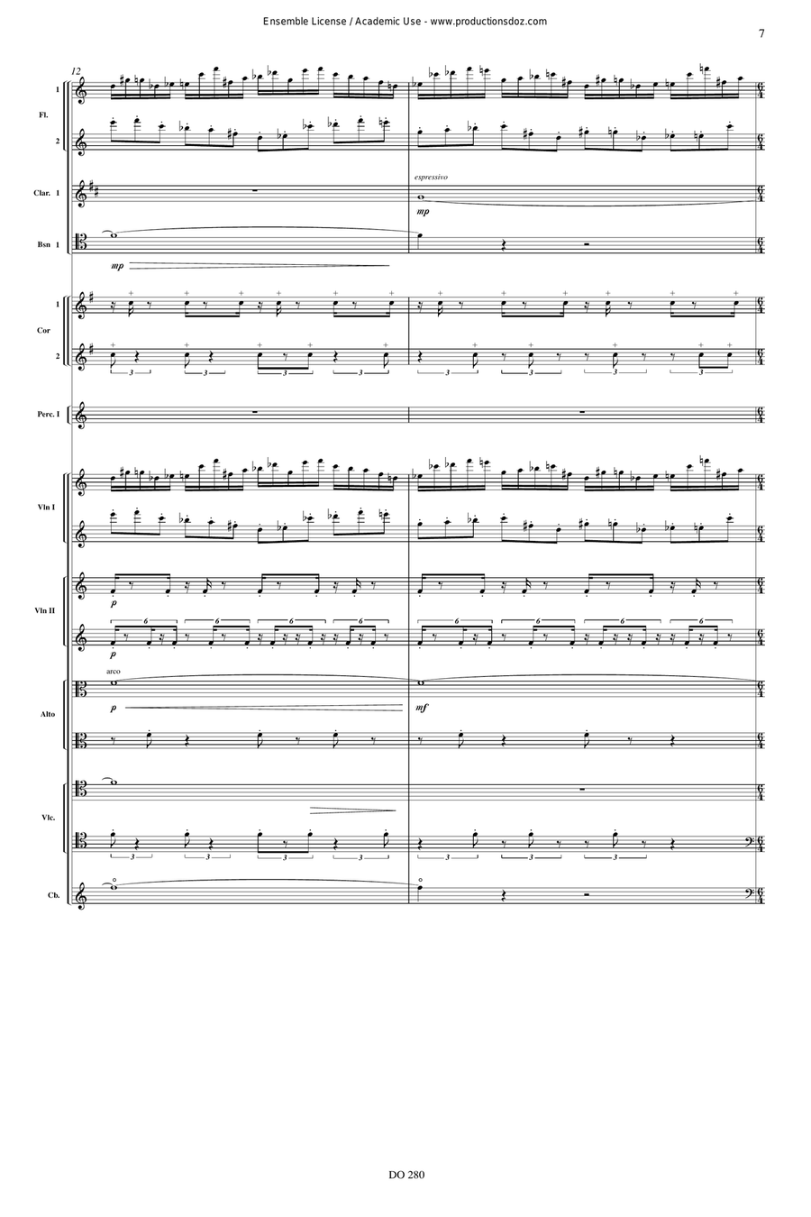Big Bang Big Bang Orchestra scores gallery preview page 7