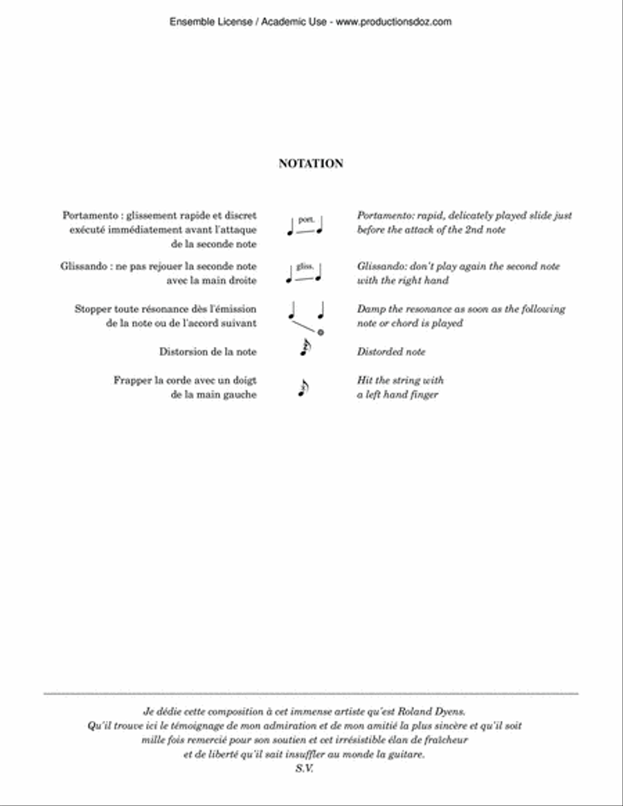 Comme une Saudade Comme une Saudade Classical Guitar scores gallery preview page 2