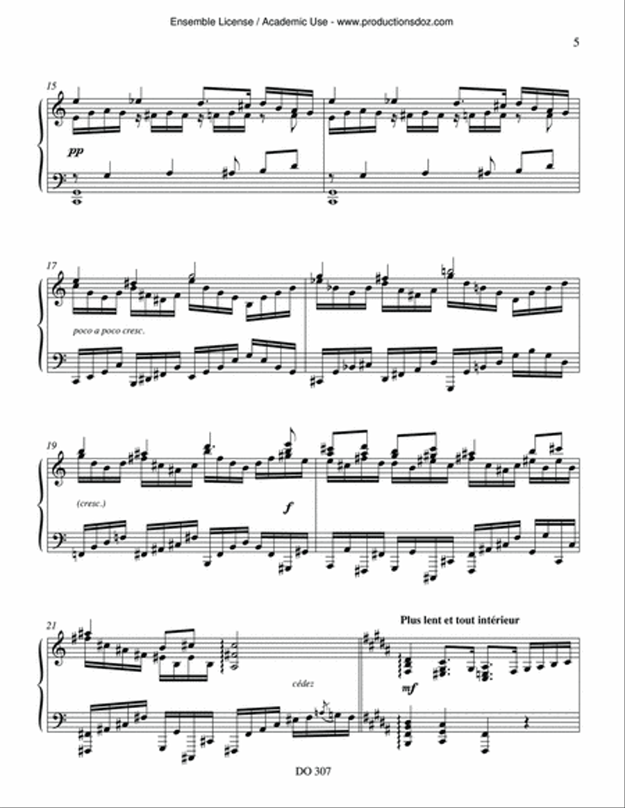 Sonate romantique Sonate romantique Piano Solo scores gallery preview page 4