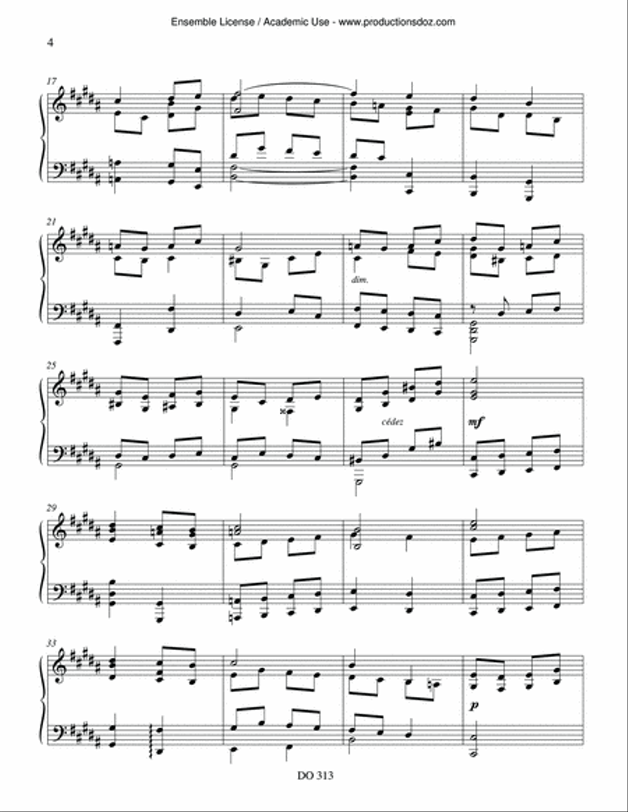 Corps de lumière Corps de lumière Piano Solo scores gallery preview page 3
