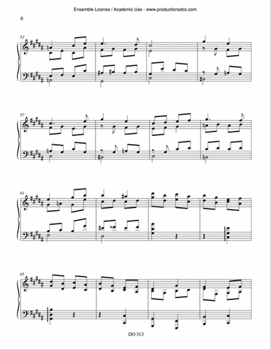 Corps de lumière Corps de lumière Piano Solo scores gallery preview page 5