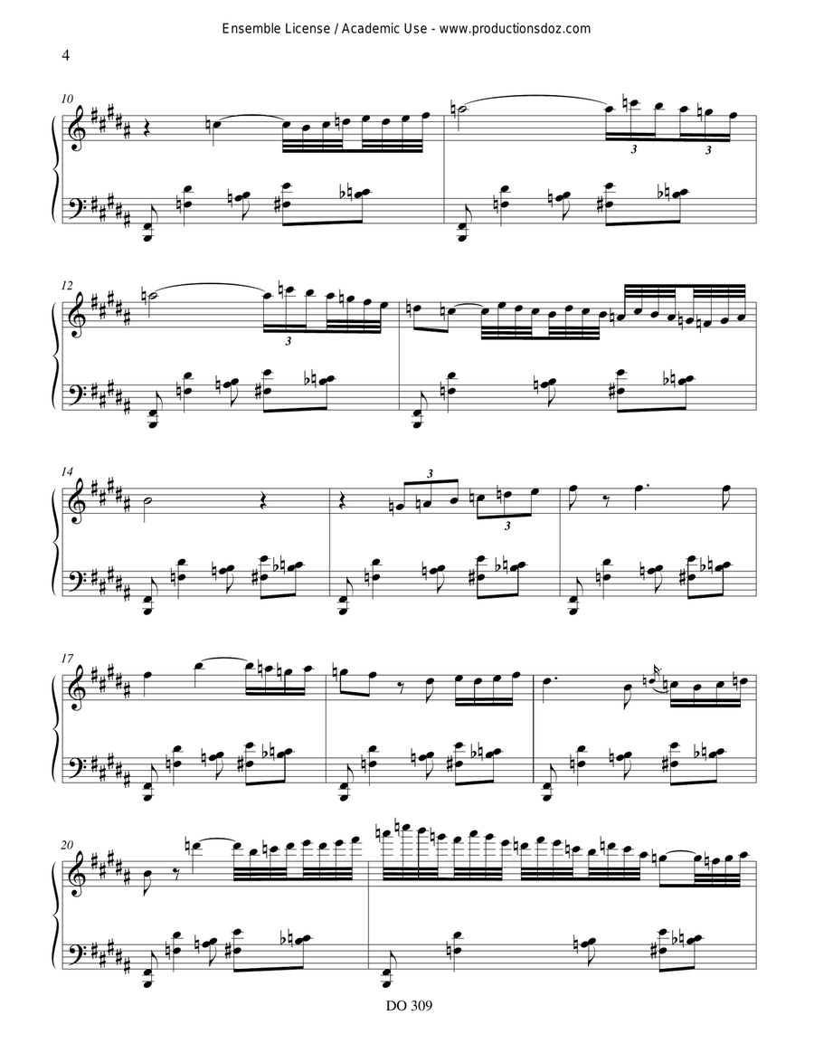 Correspondances Correspondances Piano Solo scores gallery preview page 3