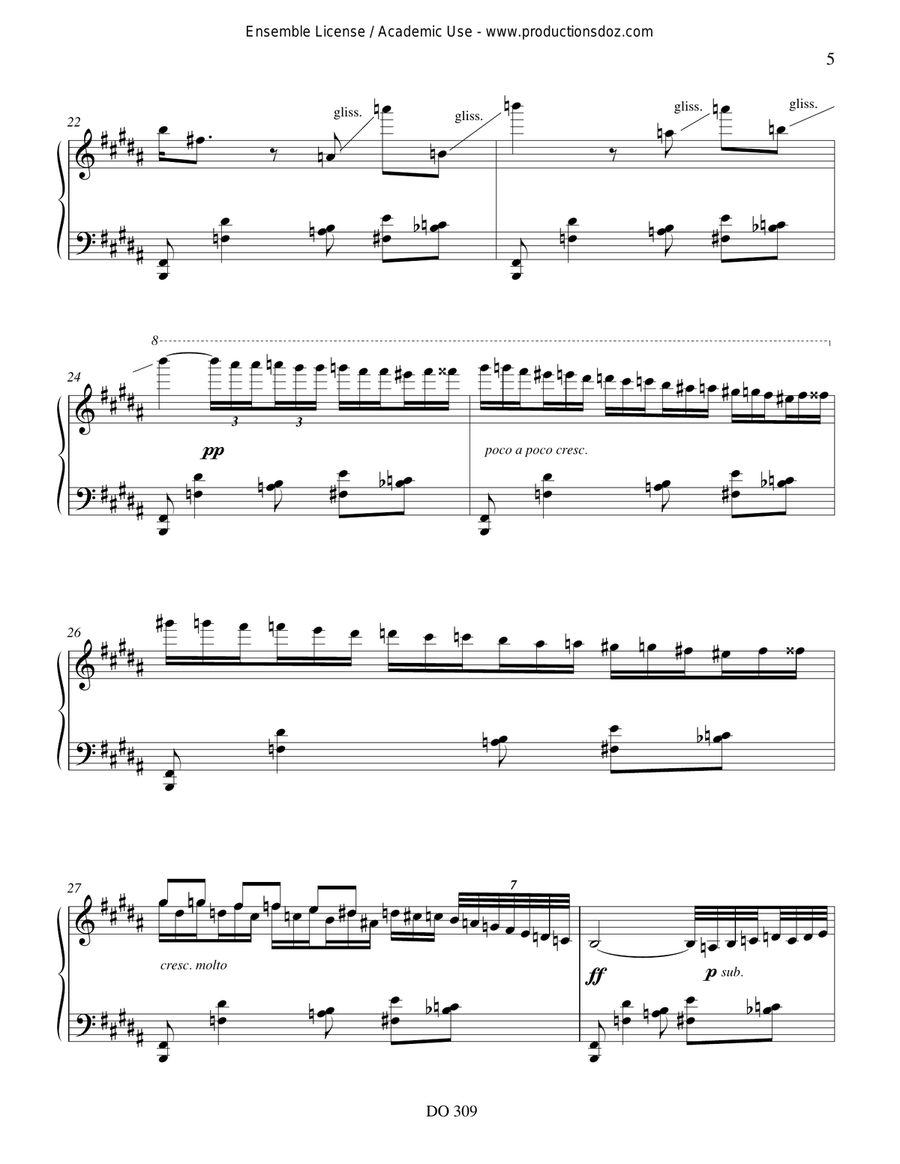 Correspondances Correspondances Piano Solo scores gallery preview page 4