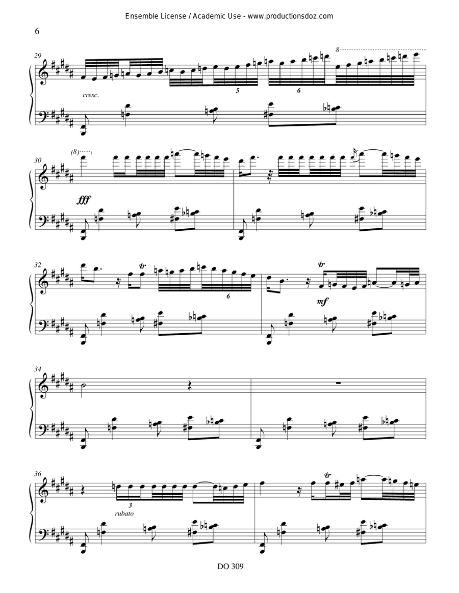 Correspondances Correspondances Piano Solo scores gallery preview page 5