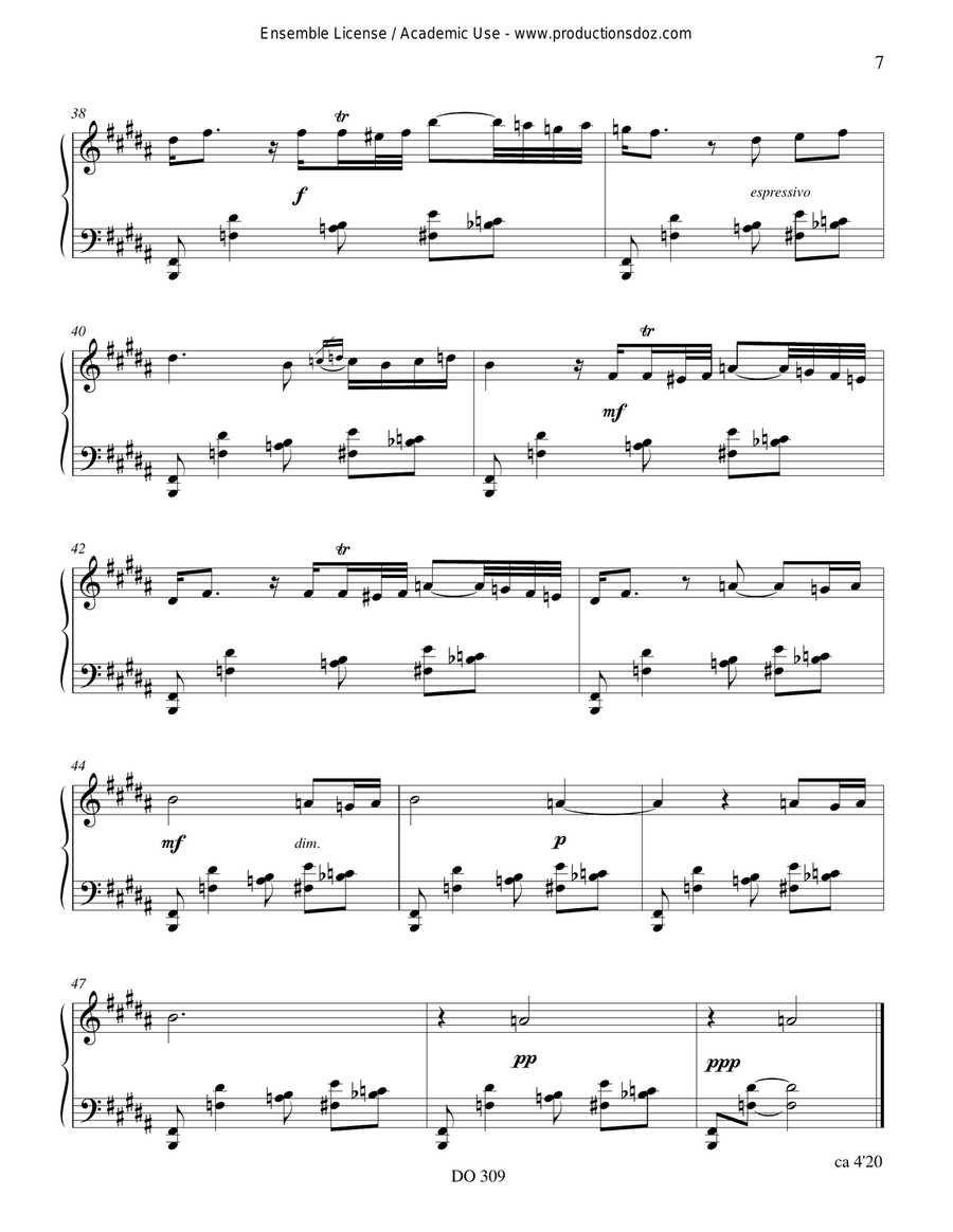 Correspondances Correspondances Piano Solo scores gallery preview page 6