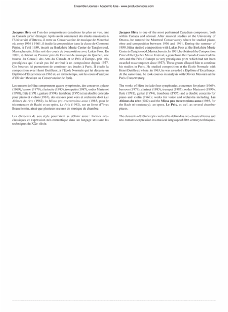 Poème op. 47 Poème op. 47 Orchestra scores gallery preview page 2