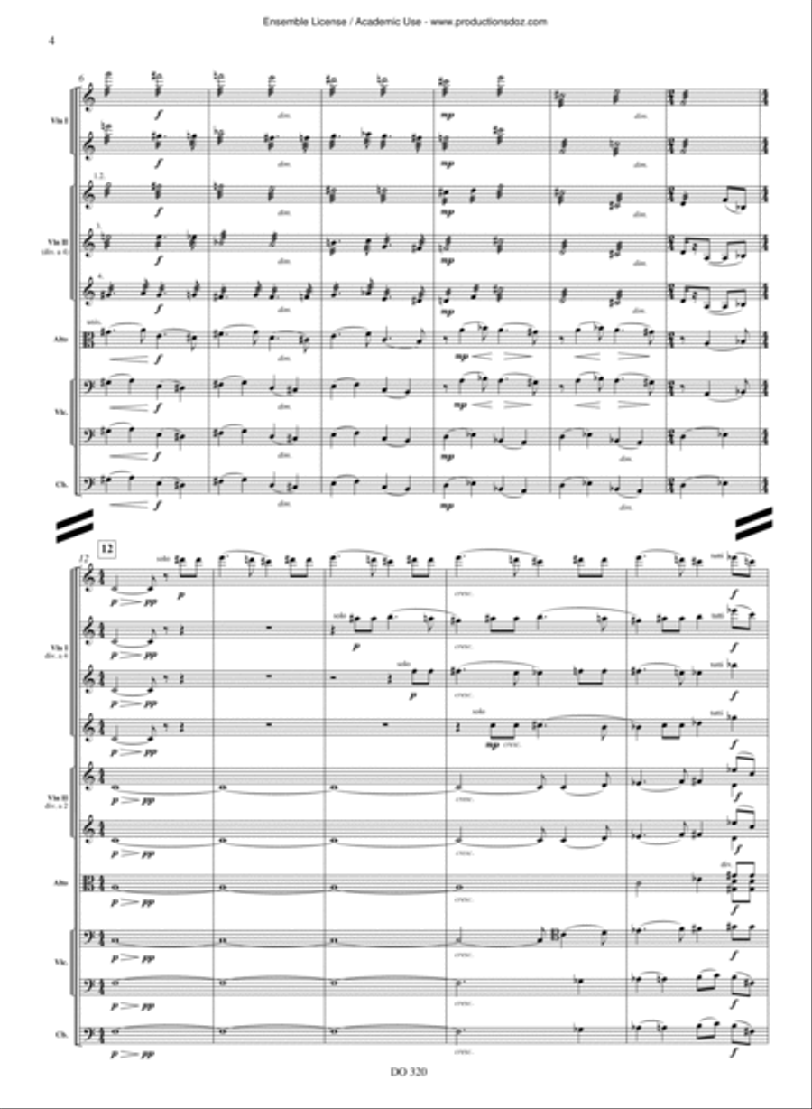 Poème op. 47 Poème op. 47 Orchestra scores gallery preview page 4