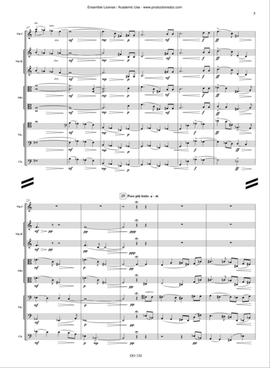 Poème op. 47 Poème op. 47 Orchestra scores gallery preview page 5