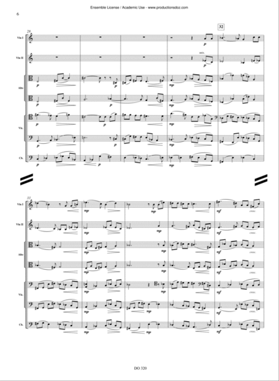 Poème op. 47 Poème op. 47 Orchestra scores gallery preview page 6