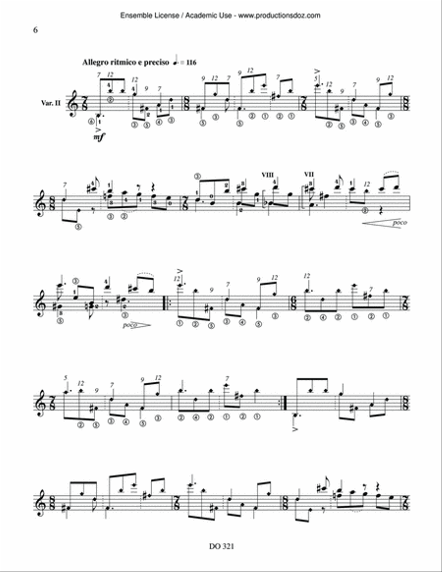 Variations on 