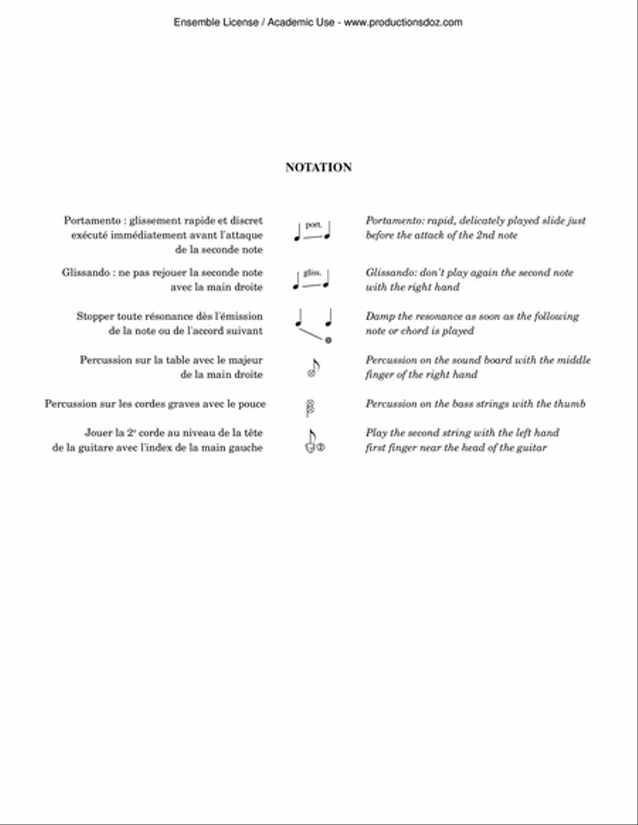 Scherzo-Valse Scherzo-Valse Classical Guitar scores gallery preview page 2