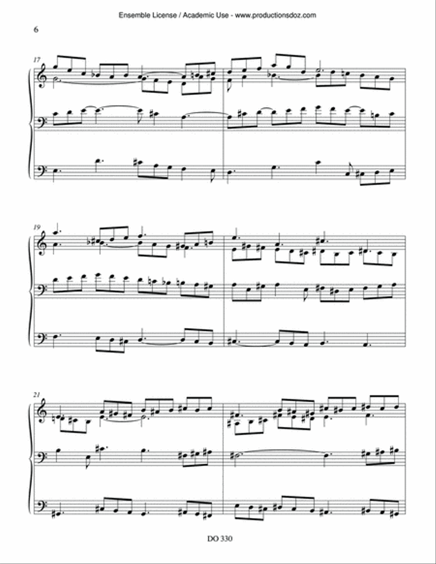 Et le Verbe s'est fait chair Organ scores gallery preview page 6