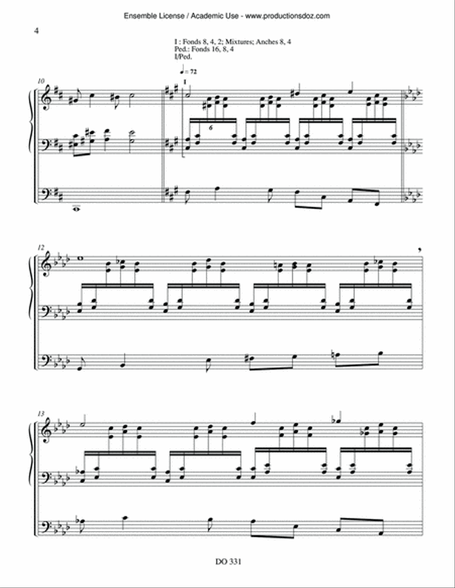 Orah Orah Organ scores gallery preview page 4
