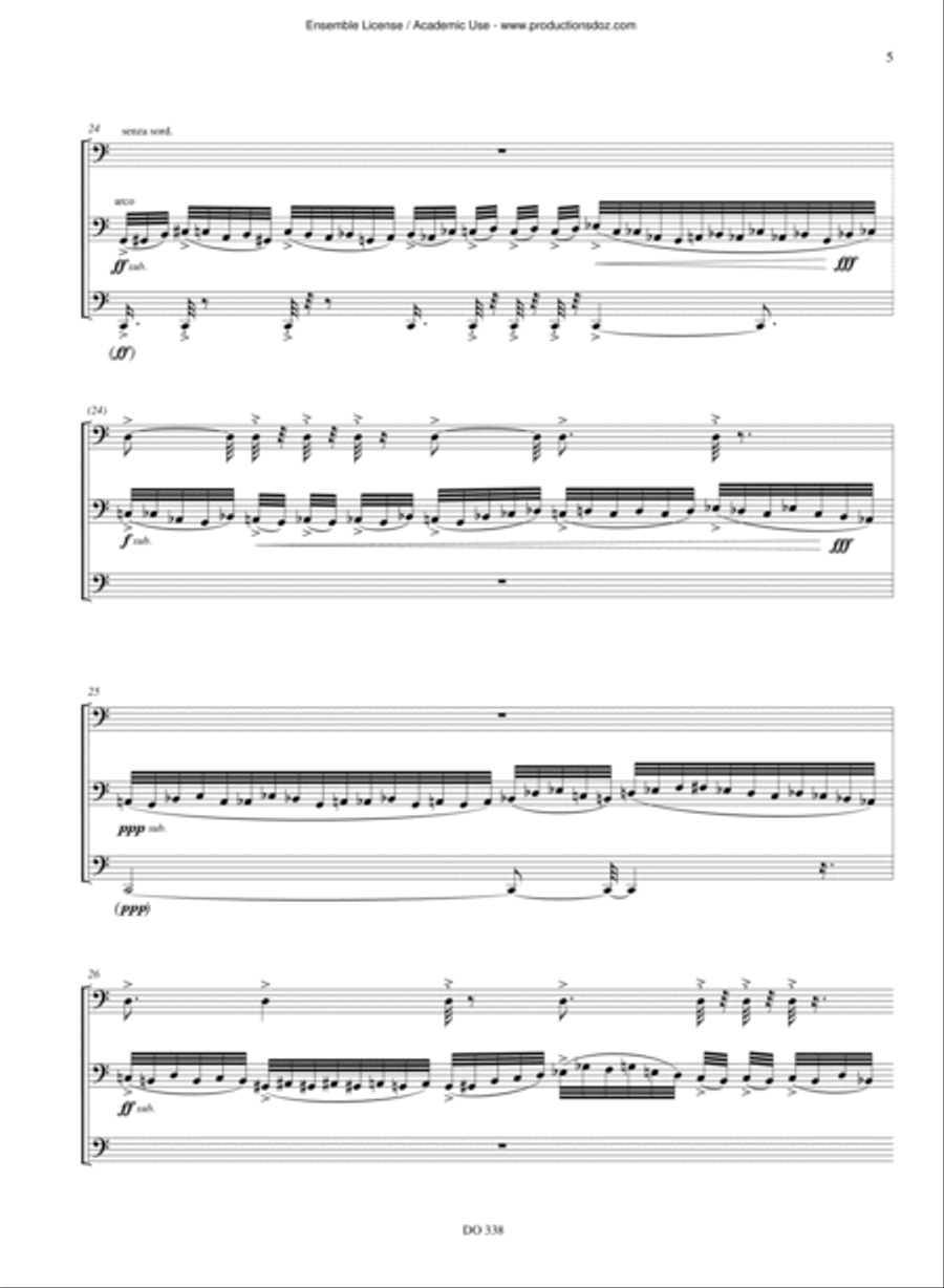 Music for a Solitary Cellist Cello scores gallery preview page 5