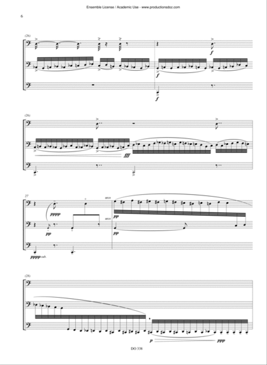 Music for a Solitary Cellist Cello scores gallery preview page 6