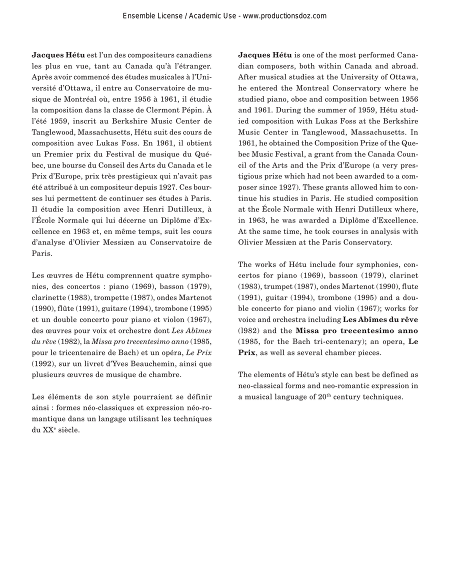 Fantaisie sur le nom de Bach Flute Solo scores gallery preview page 3