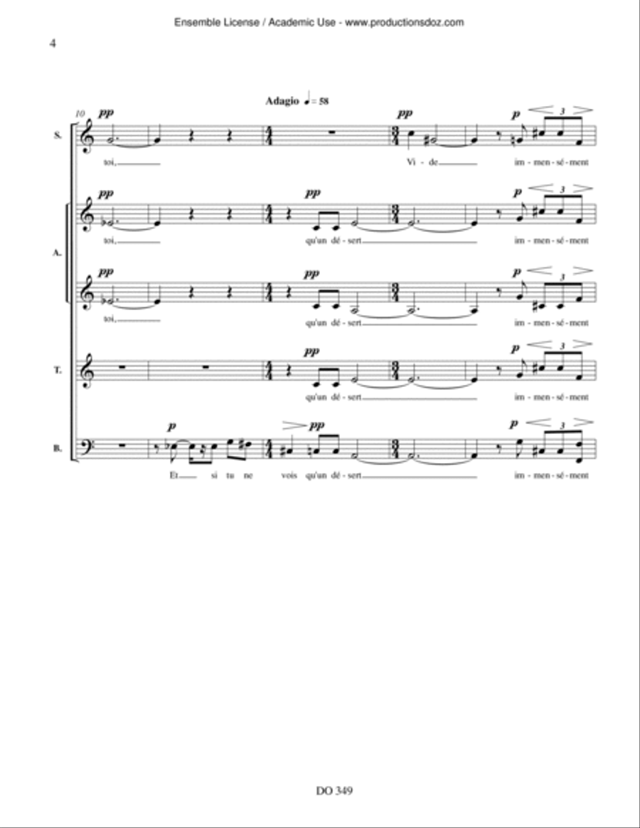 Passage op. 65 Passage op. 65 Choir scores gallery preview page 4