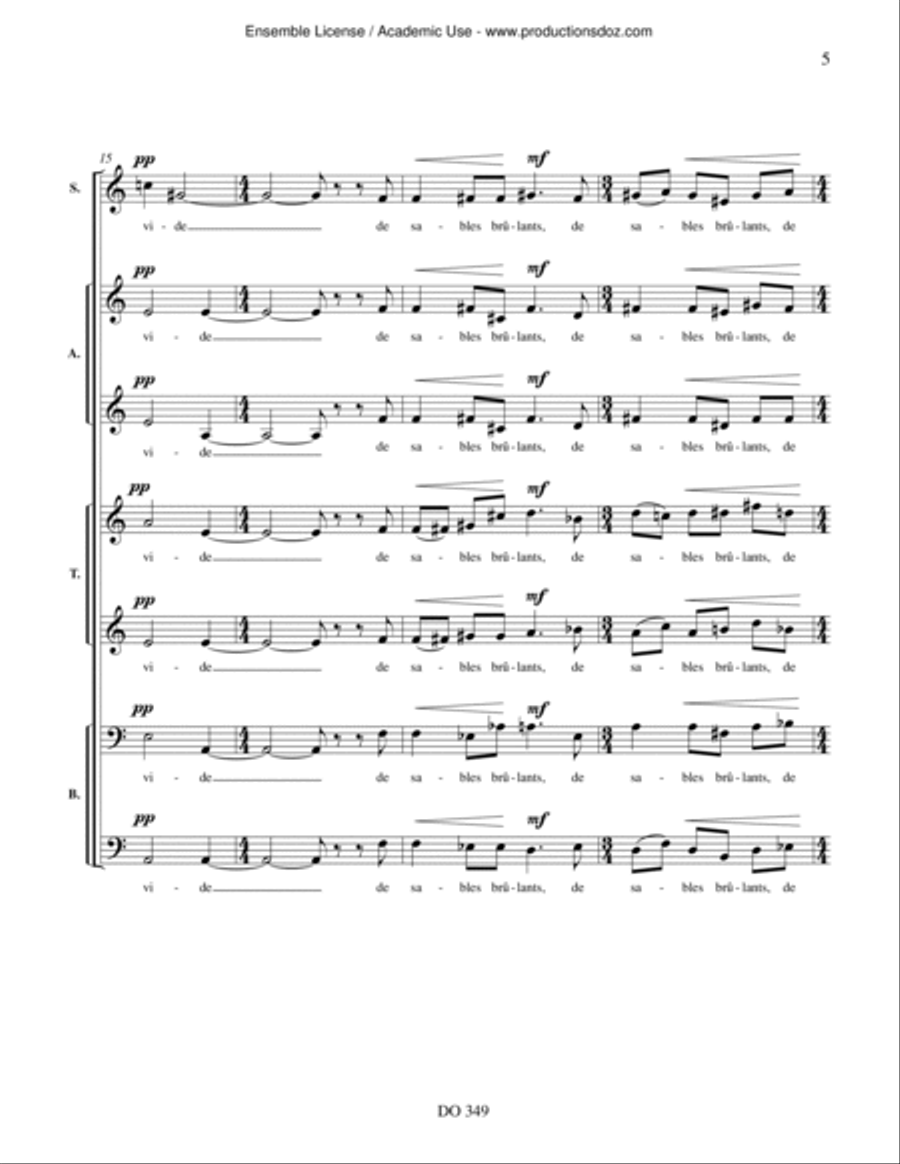 Passage op. 65 Passage op. 65 Choir scores gallery preview page 5