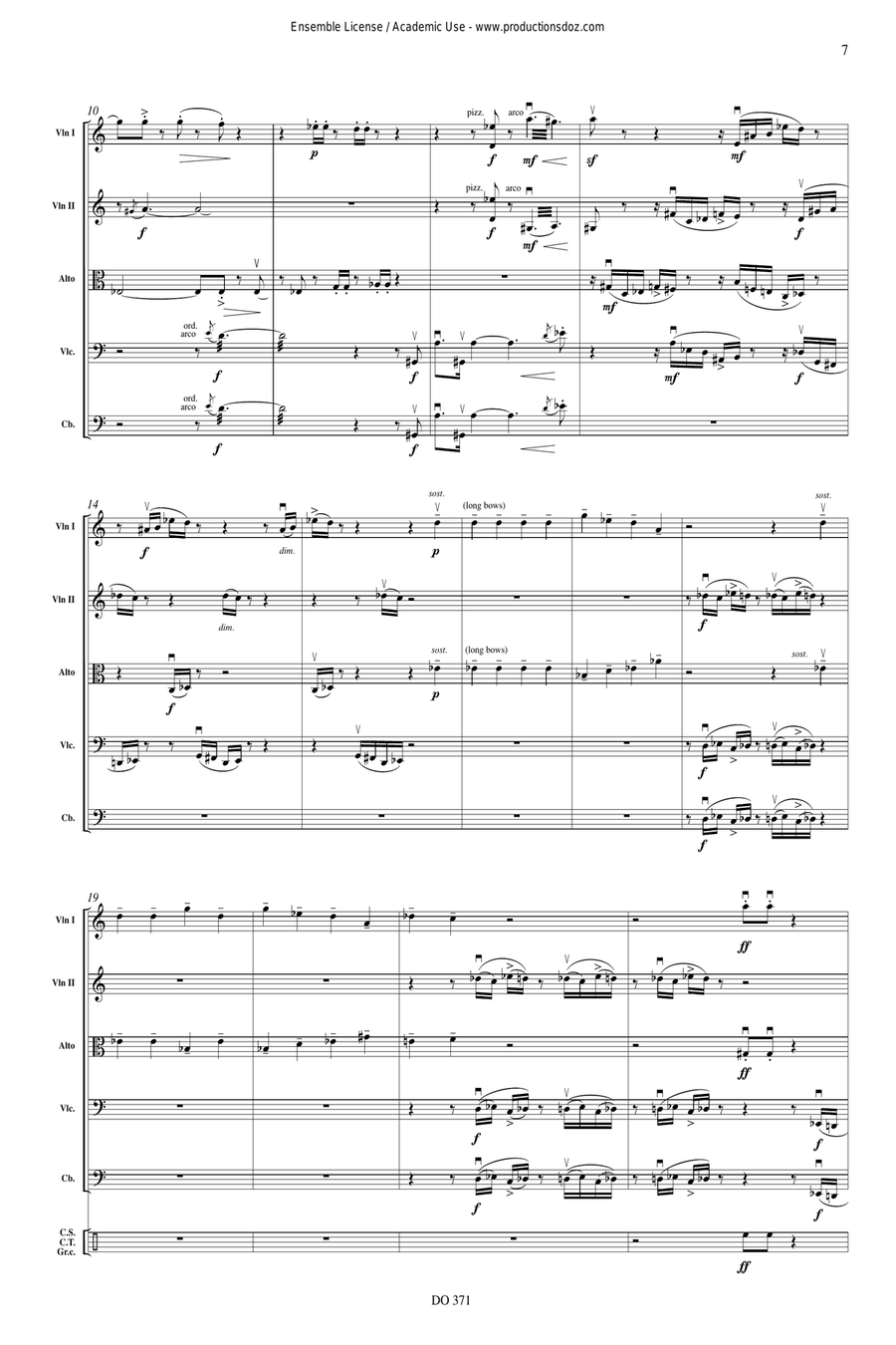 Satie's Faction Satie's Faction Orchestra scores gallery preview page 7