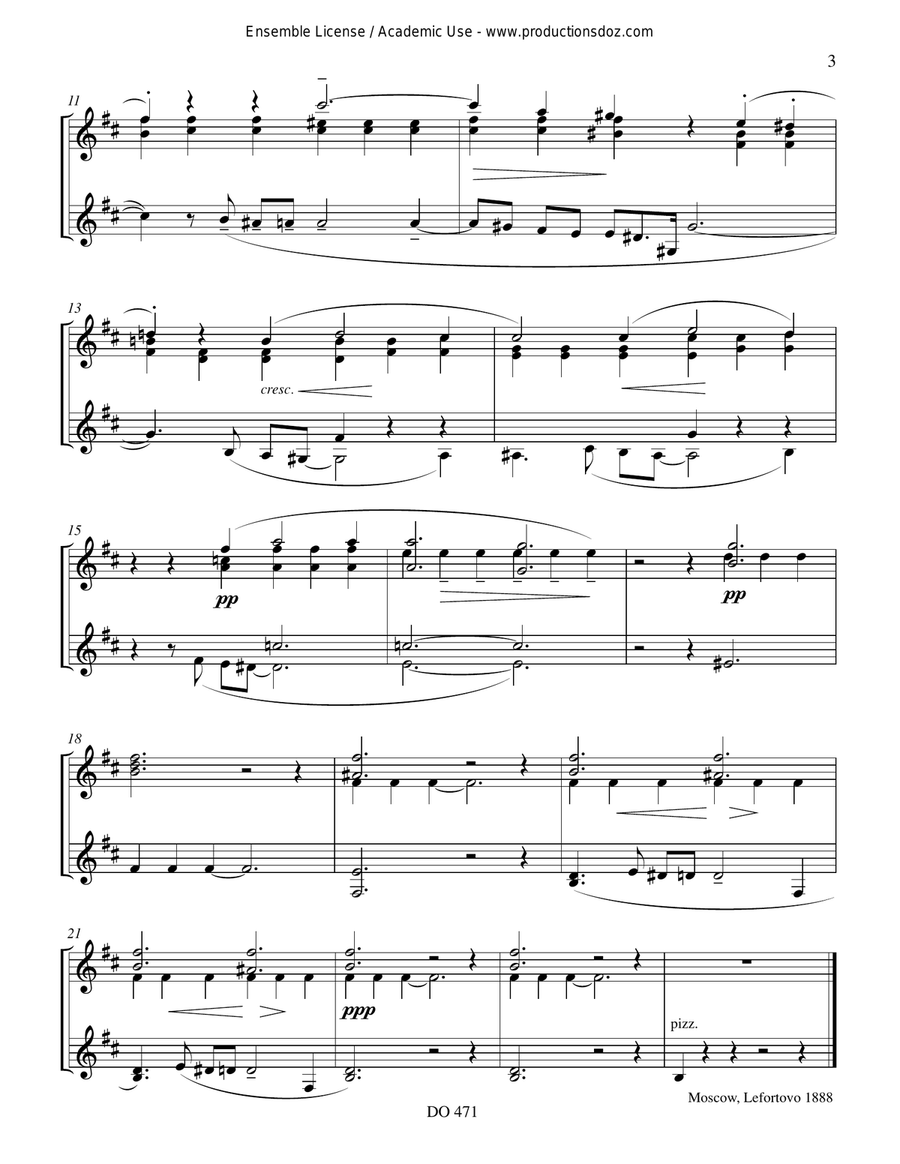 Huit préludes Huit préludes Classical Guitar scores gallery preview page 3