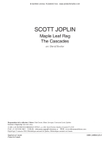 Maple Leaf Rag & The Cascades